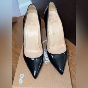 Pigalle 100 patent calf 37.5